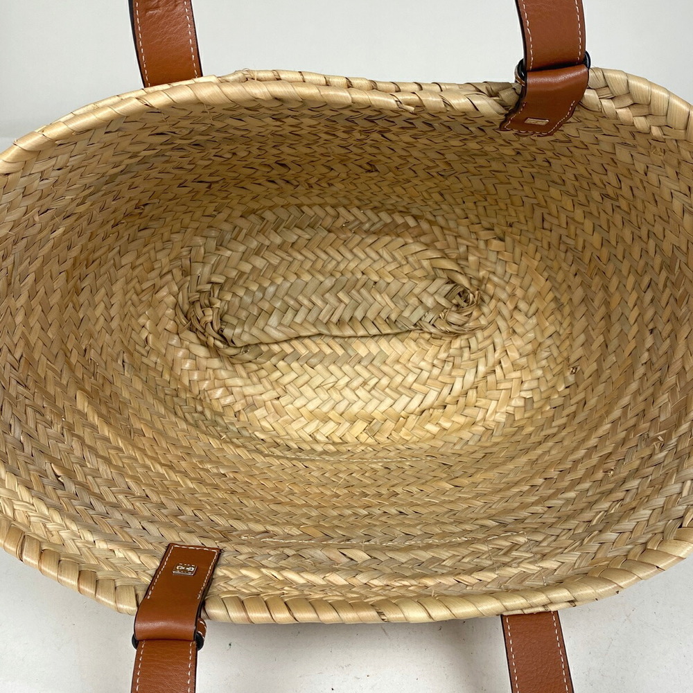 Loewe Basket Leather Bag Palm Leaf - Picture 6 of 6